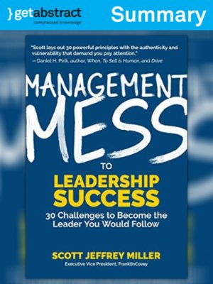 cover image of Management Mess to Leadership Success (Summary)